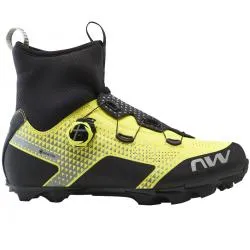 Tretry Northwave Celsius XC Arctic GTX - žlutá fluo-černá