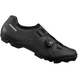 Tretry Shimano SH-XC3 Wide - pánské, širší verze, černá