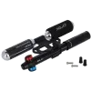 Pumpička XLC PU-M06 CO2 Mini Combi - cestovní, včetně 2x25g kartuší, černá - 1