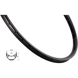 Ráfek Force XC Disc 559-23 - 32 děr, černá (26)