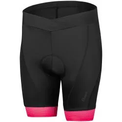 Kraťasy Etape Livia 2.0 - dámské, elastické, pas, s vložkou, černá-růžová