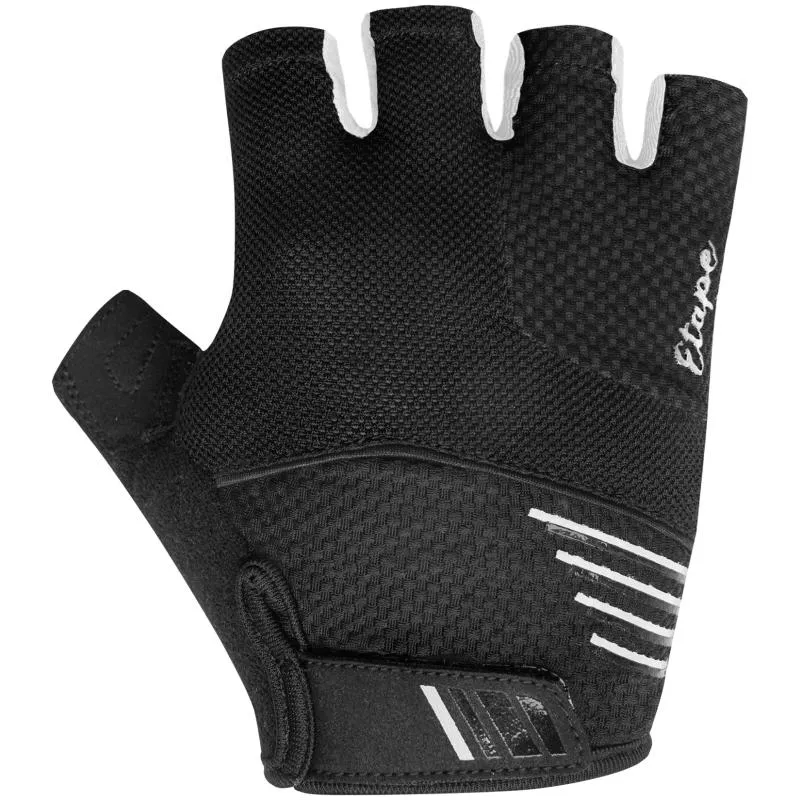 Rukavice Etape Betty 2.0 - dámské, krátké, černá-bílá