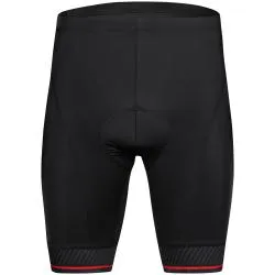 Kraťasy Etape Elite Team - pánské, elastické, pas, s vložkou, černá-červená