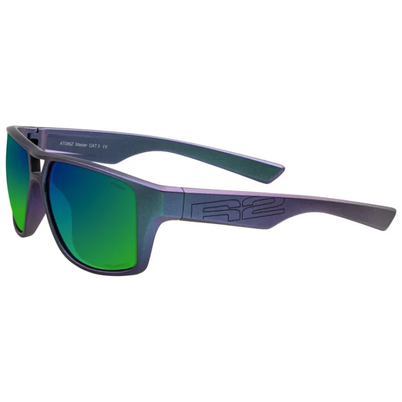 Brýle R2 Master - zelená mat, skla zelený chrom