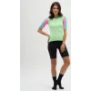 Dres Silvini Stelvia WD2404 - dámské, krátký, oceánská-ruměncová - 3