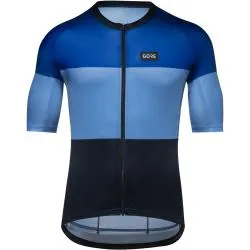 Dres Gore Spirit Stripes - pánské, krátký, blue ultramarine-scrub