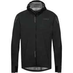 Bunda Gore Concurve Gore-Tex - pánské, s kapucí, běžecká, černá