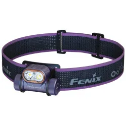 Čelovka Fenix HM55R - 1200 lm, součástí Li-ion akumulátor 18350 1600 mAh, tmavě fialová