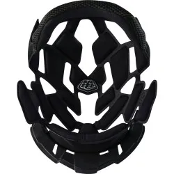 Výstelky Troy Lee Designs 98700300 - náhradní přilby D4, poly solid black