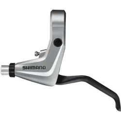 Brzdová páka Shimano Alivio BL-T4000 V-brake - levá, 2 prstová, stříbrná