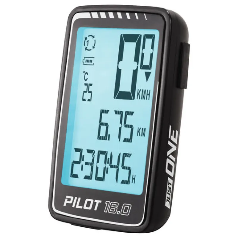 Cyclocomputer One Pilot 16.0 ATS - bezdrátový, černá