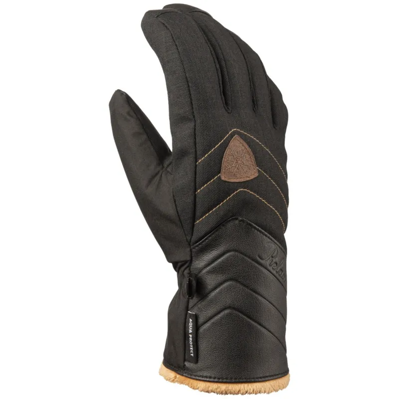 Rukavice Relax Tarja 2.0 - dámské, lyžařské, černá-hnědá