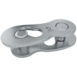 Spojka Connex Link 12 Silver - 1 pár, balené, pro 12 rychlostní řetězy, stříbrná