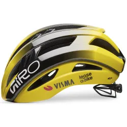 Přilba Giro Aries Spherical - silniční, černá-žlutá Visma