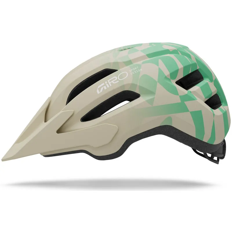 Přilba Giro Fixture II - velikost 54-61 cm, mat stone-green rush