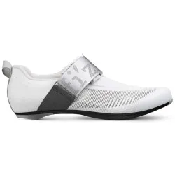 Tretry Fizik Transiro Hydra AeroWeave Carbon - triatlon, bílá-stříbrná