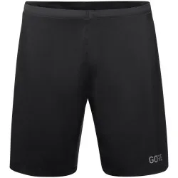 Kraťasy Gore R5 2in1 Shorts - pánské, volné, černá