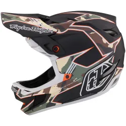 Přilba Troy Lee Designs D4 Composite Mips - integrální, matrix camo army green