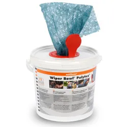 ZVG zetClean Wiper bowl Polytex - 1 kbelík, 72 vlhčených útržků 25x25 cm