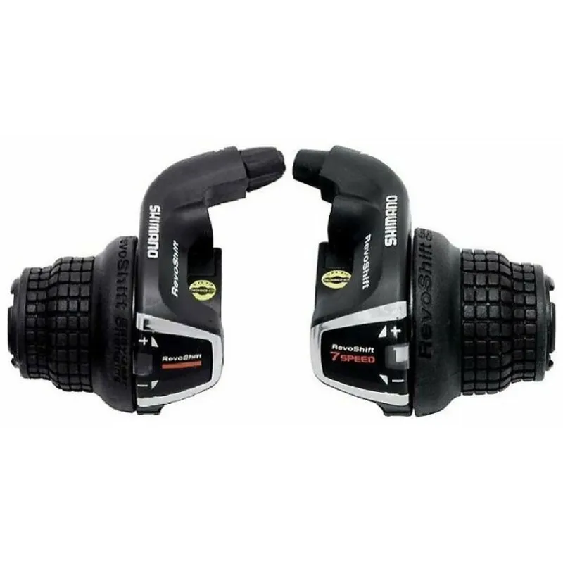 Řazení Shimano SL-RS35-3-7 Revoshift - pravé a levé, otočné, neindex, černá (3x7)