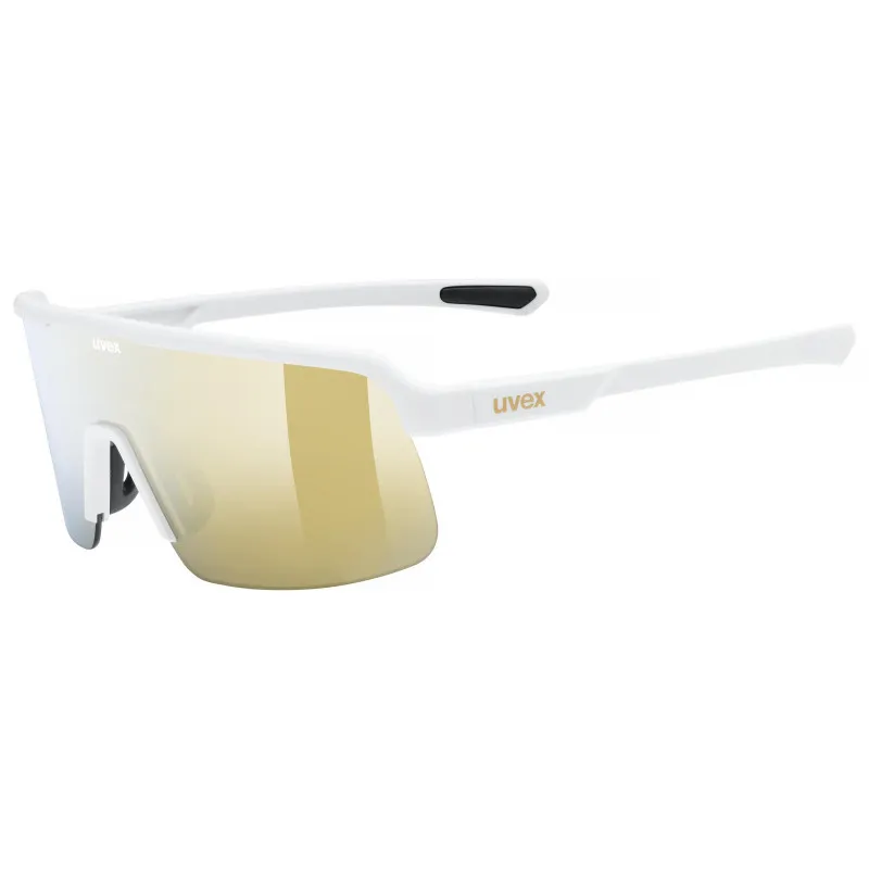 Brýle Uvex Dyrt - bílá mat, skla mirror gold (8816)