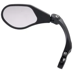 Zrcátko XLC MR-K11 Bicycle Mirror - levé, objímka 21-26 mm, černá