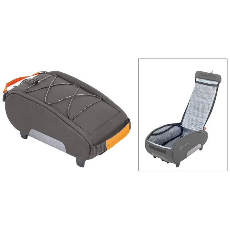 Racktime Systémová Taška Na Kolo Yoshi - Antracit, 30x17x12cm, 5,5l, 475g