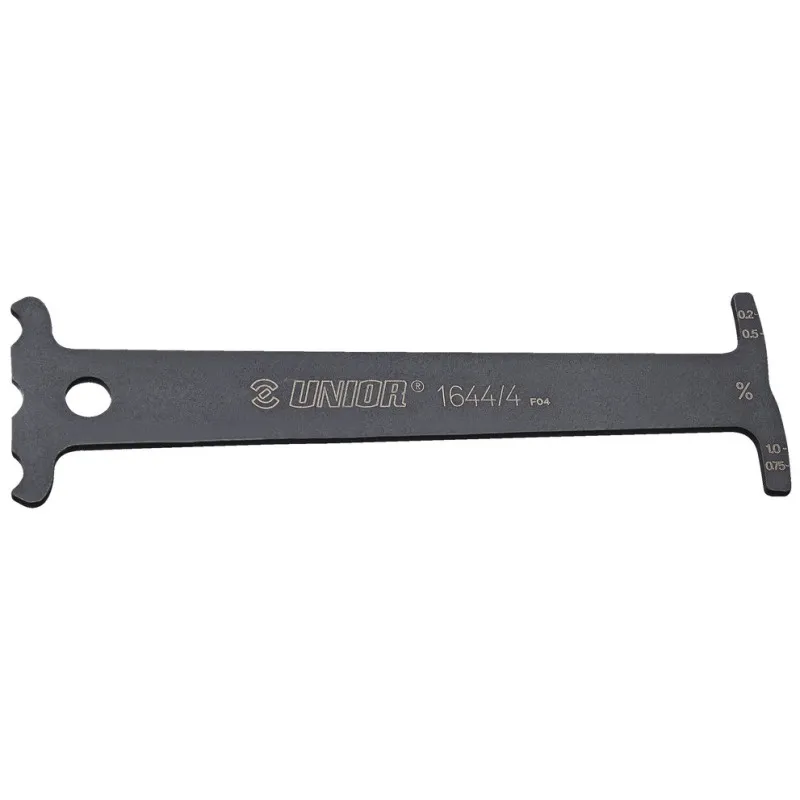 Měrka Unior 1644/4 Chain Wear Indicator - ocelová na řetěz