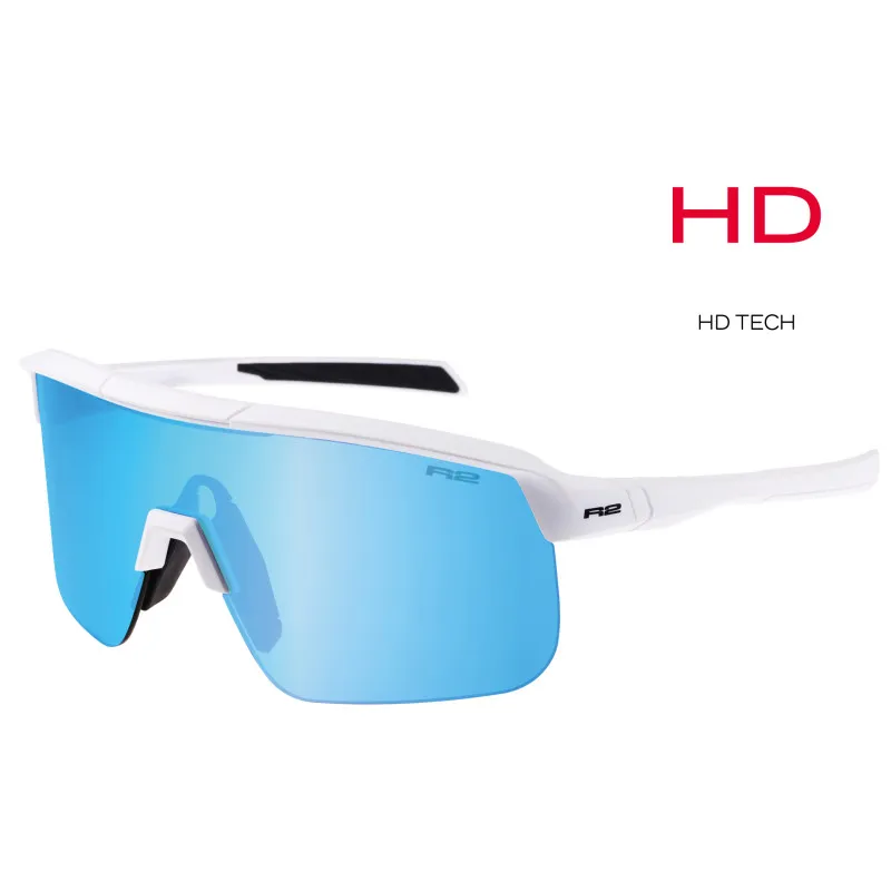 Brýle R2 Fusion AT026 - bílá lesk, skla ledově modrá chrom