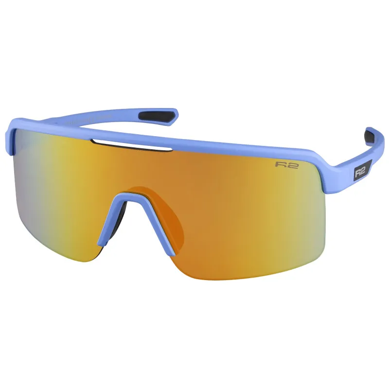 Brýle R2 Boost AT114 - světle modrá mat, skla oranžový chrom