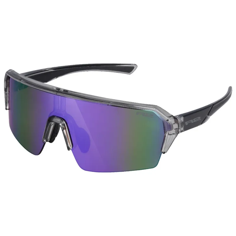 Brýle R2 Hype XS AT116 - šedá-černá krystalická lesk, skla purpurový chrom