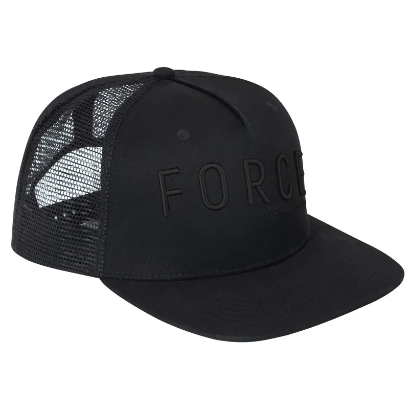 Kšiltovka Force Trucker Logo 3D - černá