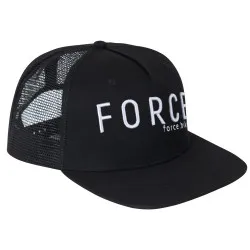 Kšiltovka Force Trucker Logo 3D - černá-bílá