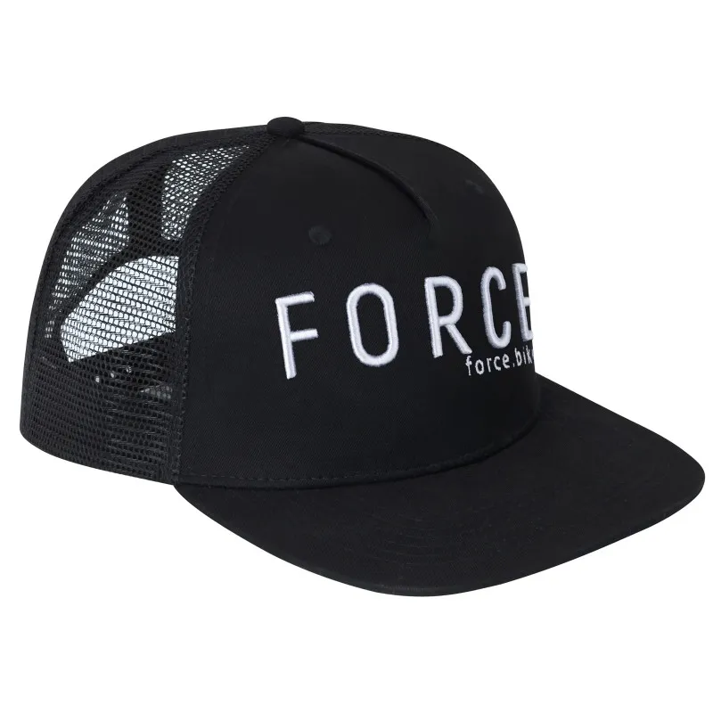 Kšiltovka Force Trucker Logo 3D - černá-bílá