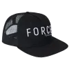 Kšiltovka Force Trucker Logo 3D - černá-bílá - 1