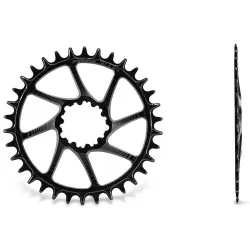 Garbaruk Direct Mount MTB ChainRing Sram 3-Bolt Round Boost - 34 zubů, černá