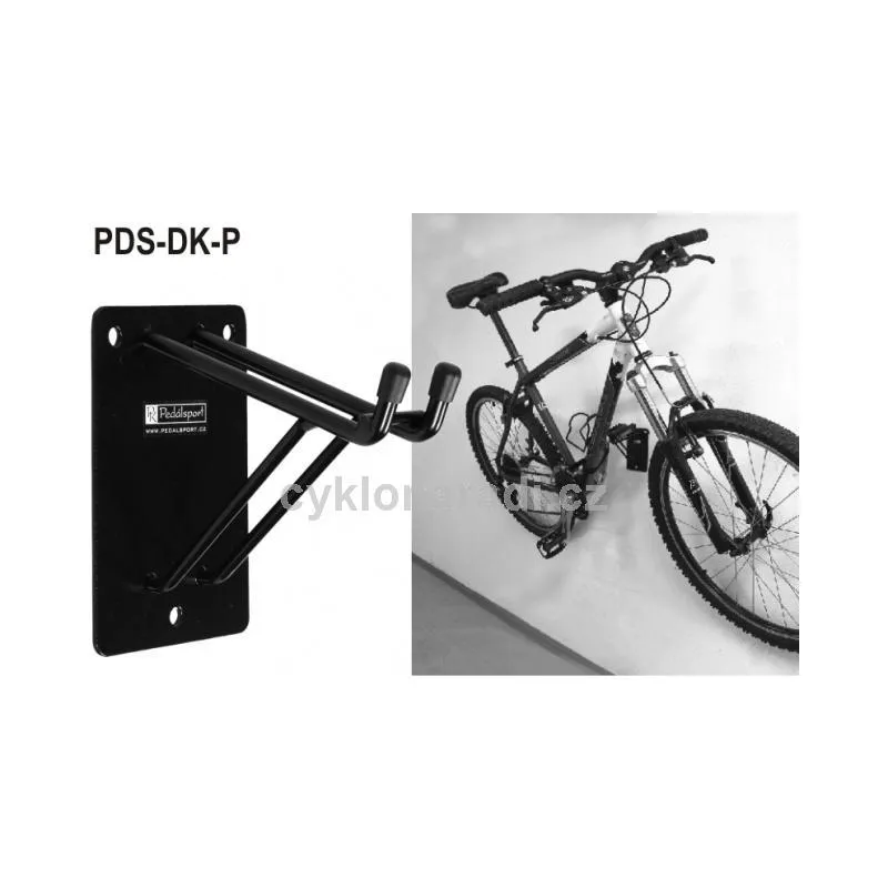 Držák kola na stěnu za pedál (zesílený)