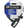 Zámek Force lankový spirála 120cm/8mm, s držákem - 2