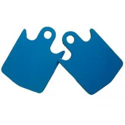 Destičky A2Z AZ-530 Fastop Blue - 1 pár, brzdové na kolo, organické