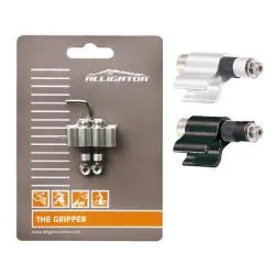 Úchytka Alligator HK-10 - pro hydraulickou hadičku brzd, černá