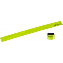 Pásek Force reflex samonavíjecí 38cm - žlutý - 46401
