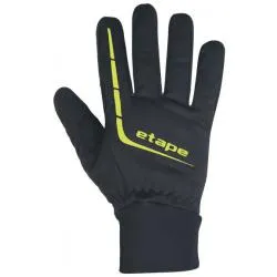 Rukavice Etape Gear WS+ - pánské, černá/žlutá fluo