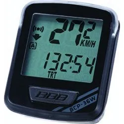 Cyklocomputer BBB BCP-36W NanoBoard 2017 14 - černo/šedá