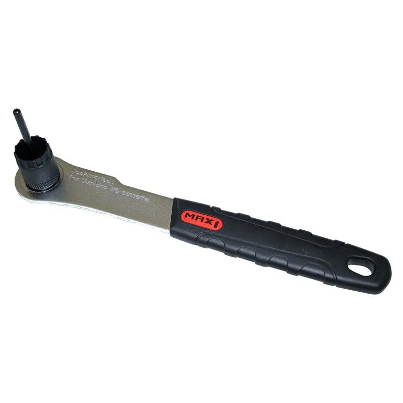 Stahovák Max1 s držadlem na kazety Shimano