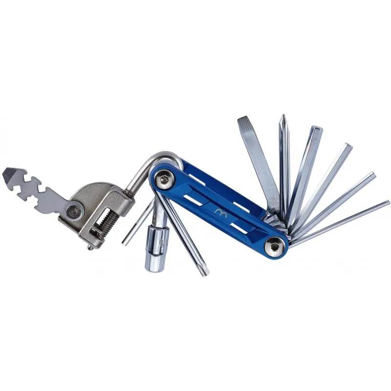 Multiklíč BBB BTL-48L PrimeFold- 16 funkcí, modrý