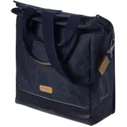 Brašna Basil Urban Fold Cross Single - na nosič, tm.modrá