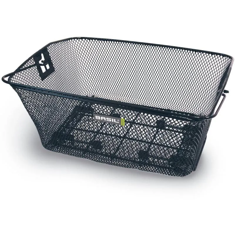 Košík Basil Como- na nosič, černý
