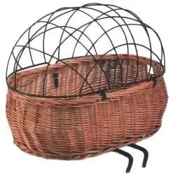 Košík Basil Pluto XL- na nosič, hnědý