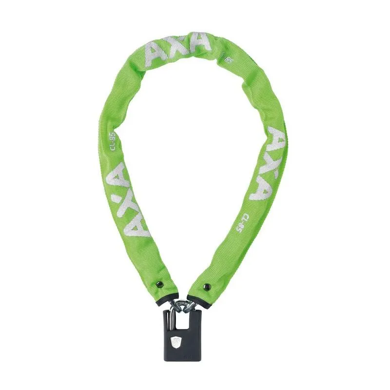 Zámek Axa Clinch Plus - 850/6 mm, řetězový, zelená