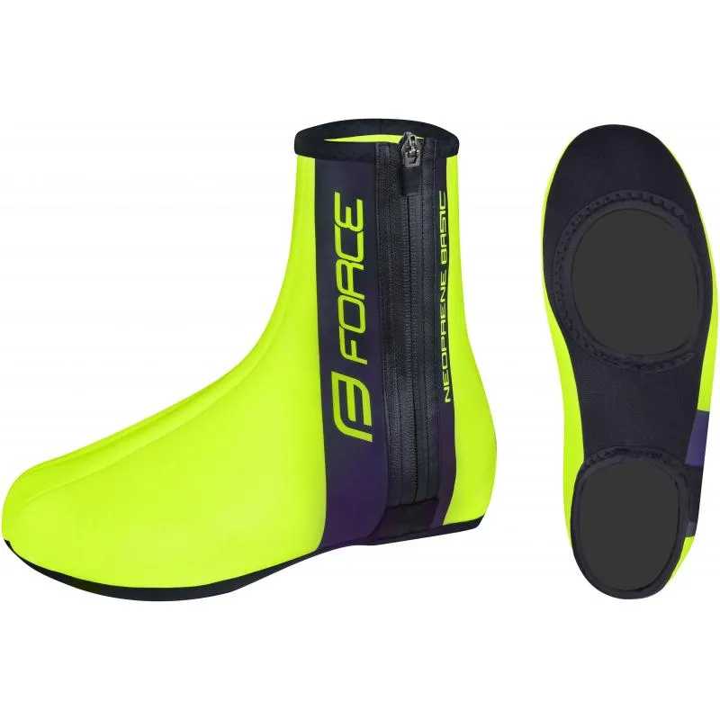 Návleky na tretry Force Neopren Basic 905961- fluo